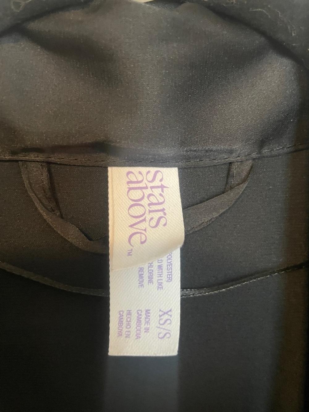 Black Midi Robe with Pockets & Satin Lining - Picture 2 of 5